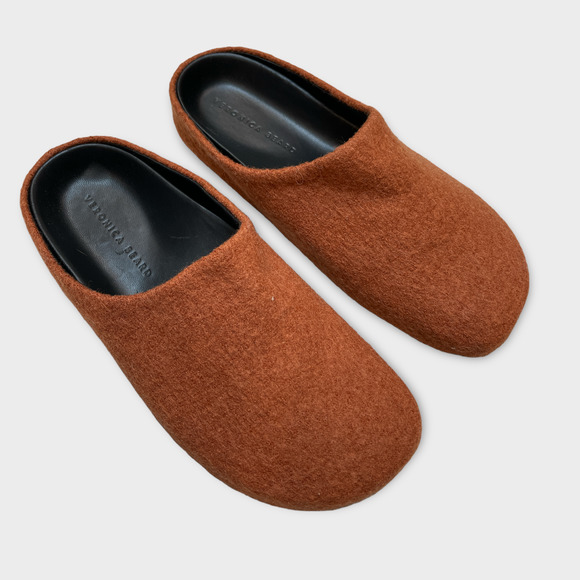 Veronica Beard Wool Clogs Size 6 New without Tags - Picture 2 of 6